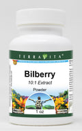 Terravita Bilberry 10:1 Extract Powder - 1 oz