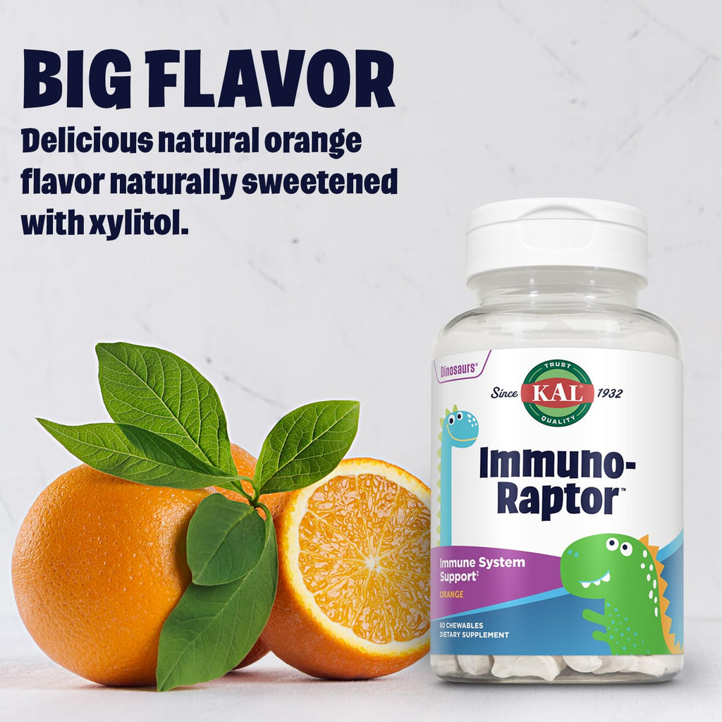 KAL ImmunoRaptor Kids Immune Support Chewables - 60 Count - image 4
