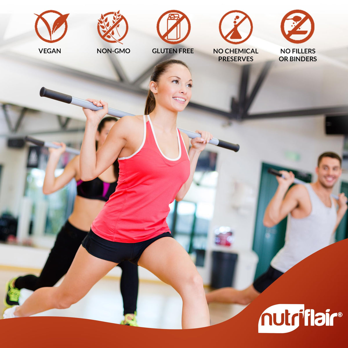 NutriFlair Turmeric Curcumin 2250mg with Ginger & BioPerine - 180 Capsules - image 5