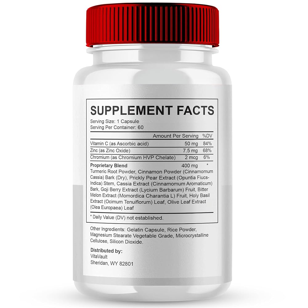 Vitavault Gluco Extend Support Formula Capsules - 300 Count - image 2
