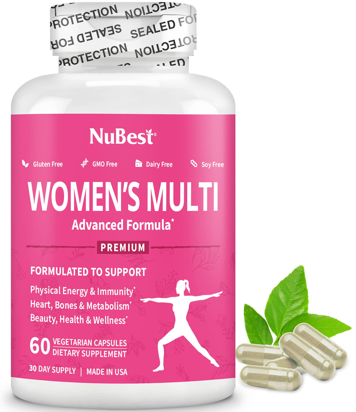 NuBest Multivitamin for Women with 39 Key Nutrients
