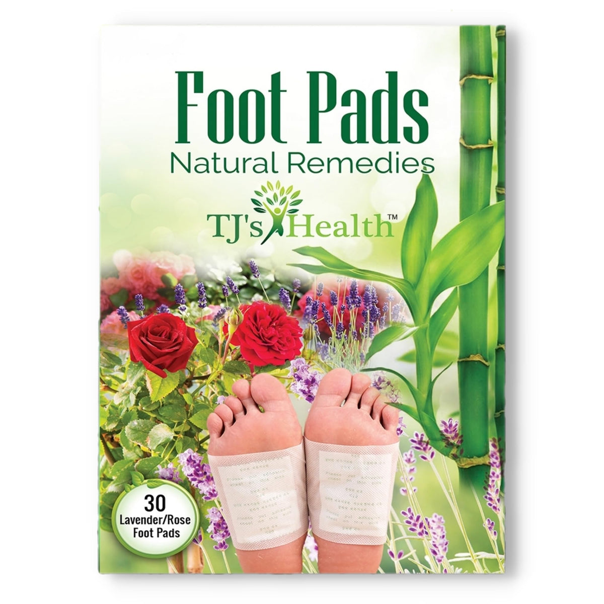 TJ's Health Organic Sleep Foot Pads - 30 Patches