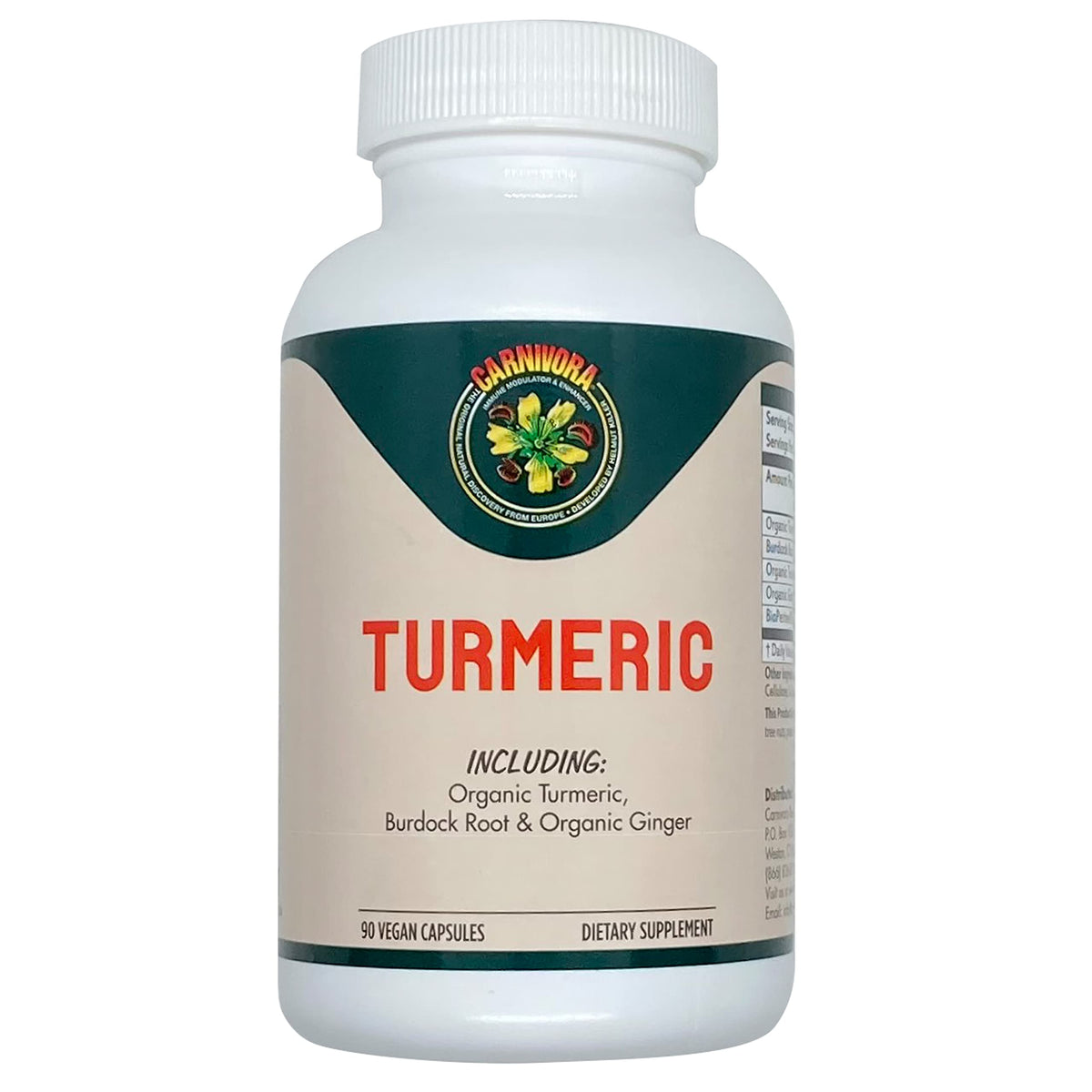 Carnivora Turmeric Joint and Digestive Health - 90 Capsules