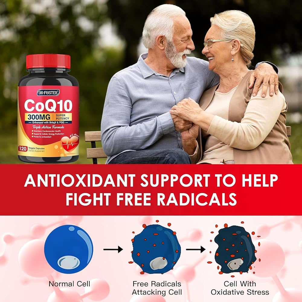 Quinovit DR·FOSTER CoQ10 300mg with PQQ & Shilajit - 120 Capsules - image 6