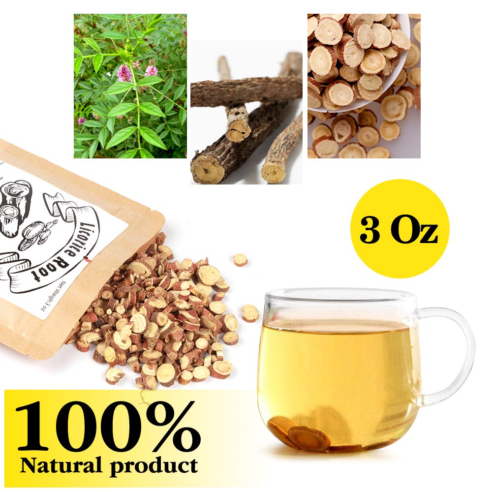 EidolonGreen Licorice Root Tea Dried Bulk Herbs - 3 oz - image 5