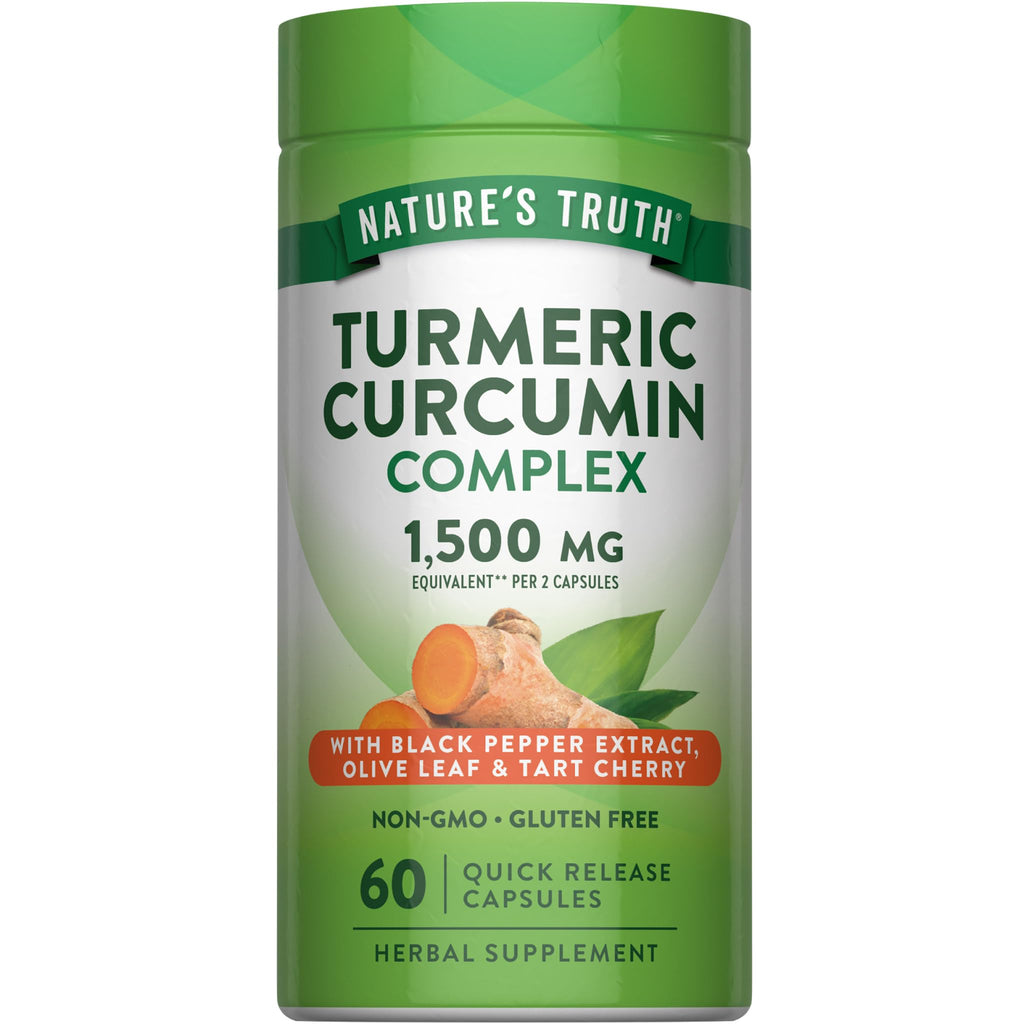 Nature's Truth Turmeric Curcumin - 60 Capsules
