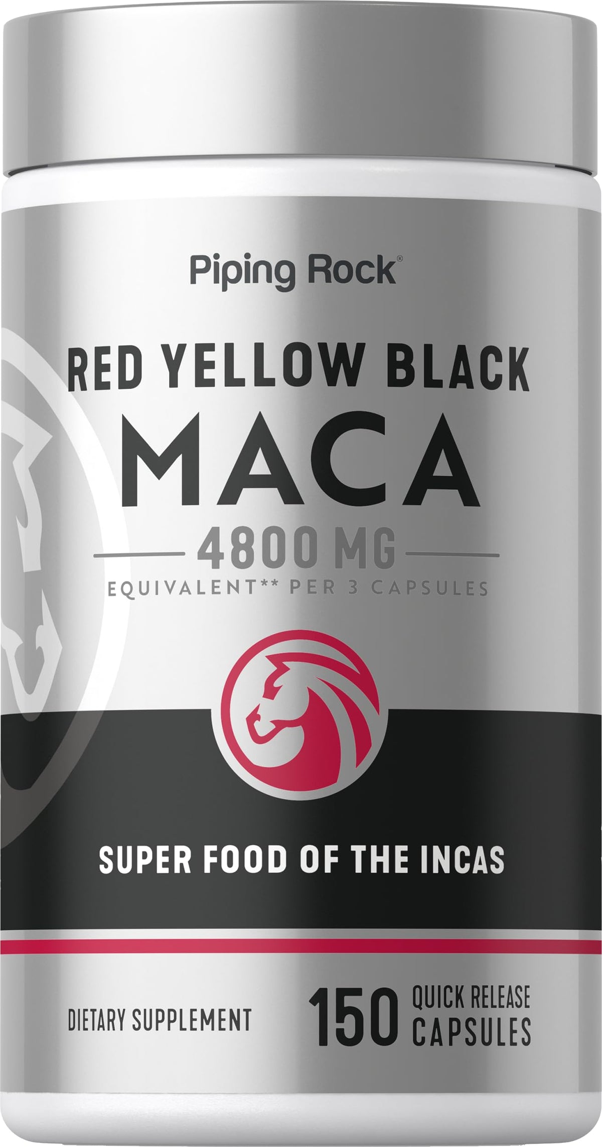 Piping Rock Maca Root Capsules - 150 Count