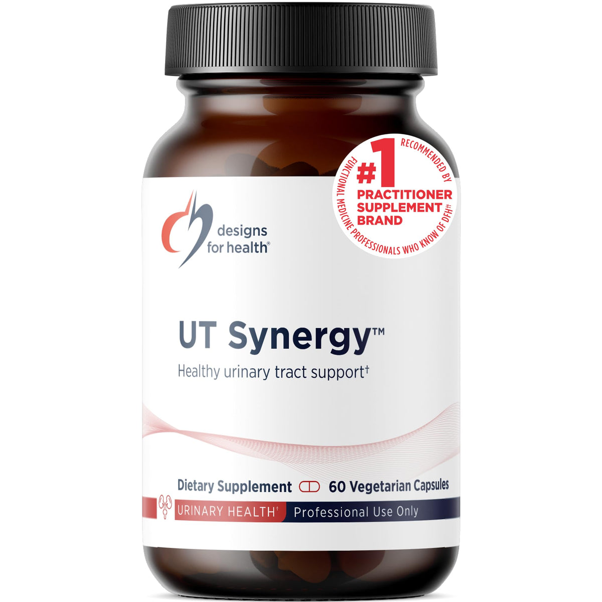 Designs for Health UT Synergy 500mg D-Mannose - 60 Capsules