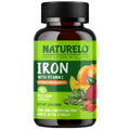 Naturelo Capsules iron 25Mg vitamin C gentle On The Stomach