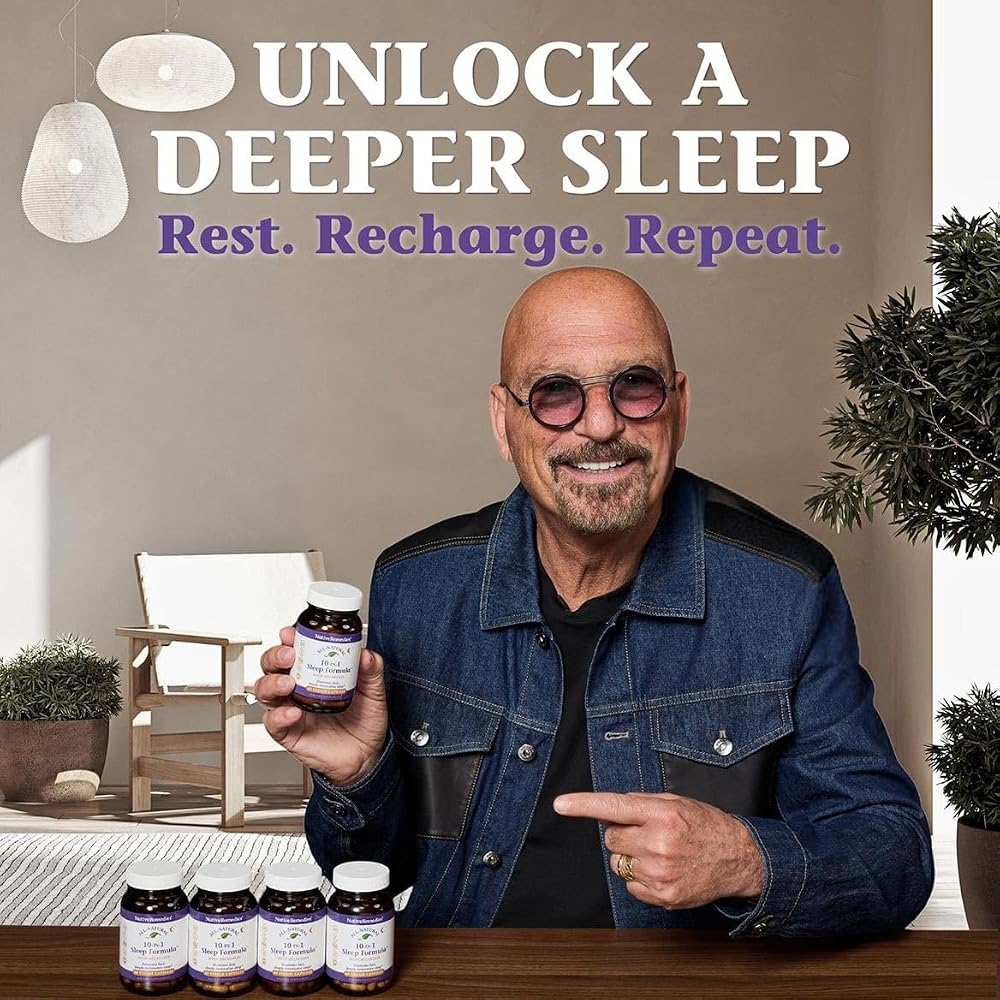 Native Remedies 10-in-1 Sleep Formula with Melatonin - 60 Capsules - image 3