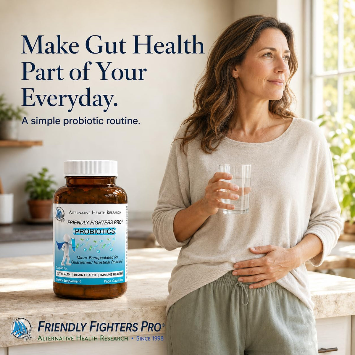 Alternative Health Research Friendly Fighters Pro Probiotic - 30 Capsules - image 7