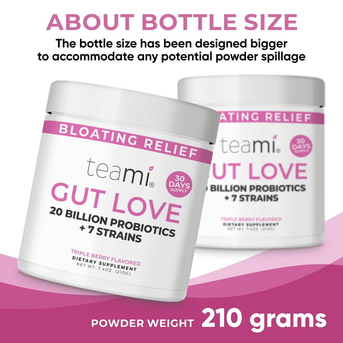 Teami Prebiotic and Probiotic Powder for Women - 30 Servings - image 5