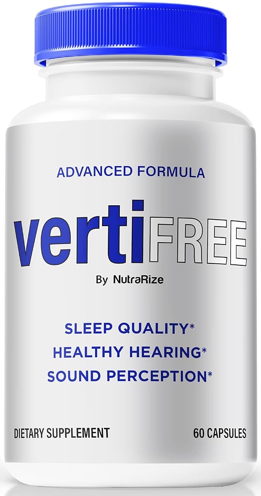 NutraRize VertiFree Capsules Hearing Support Formula - 60 Capsules