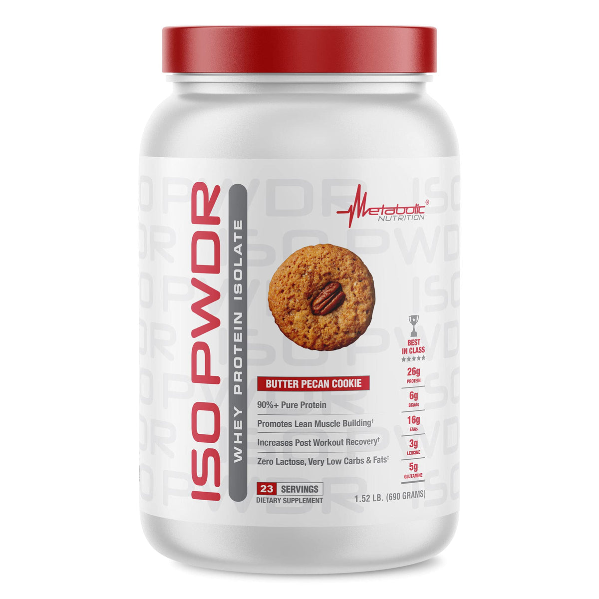 Metabolic Nutrition Whey Protein Isolate ISO PWDR