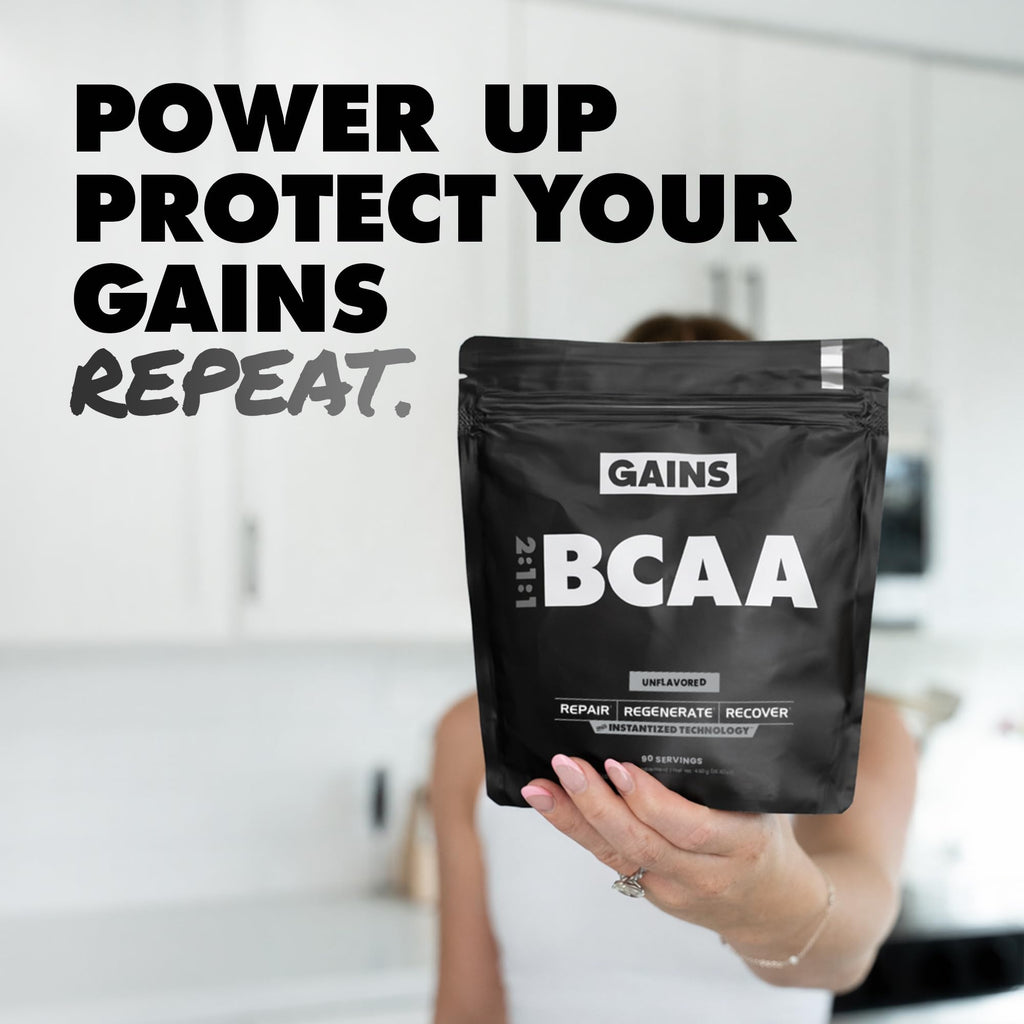 Gains in Bulk BCAA Powder