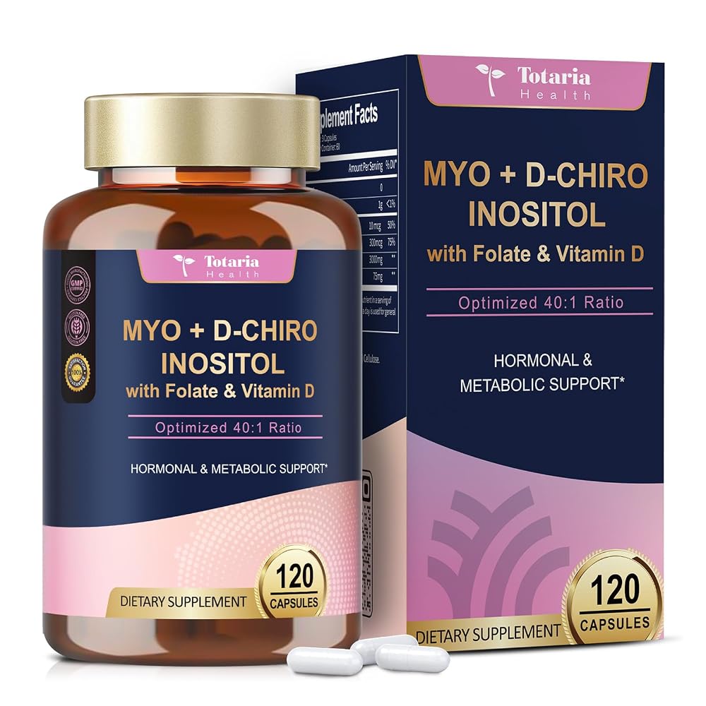 Totaria Inositol Supplement with Vitamin D3