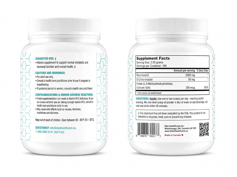Ovofolic Myo-Inositol & D-Chiro Inositol Plus Active Folate Powder