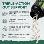 Wild Foods Prebiotic and Probiotic with Digestive Enzymes - 30 Capsules - image 2