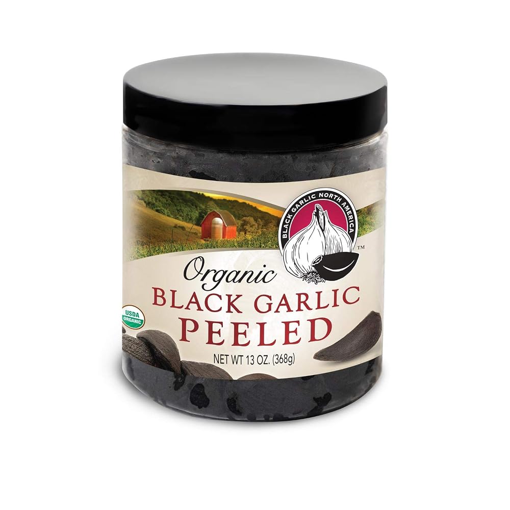 Black Garlic North America Organic Peeled Black Garlic Cloves - 13oz