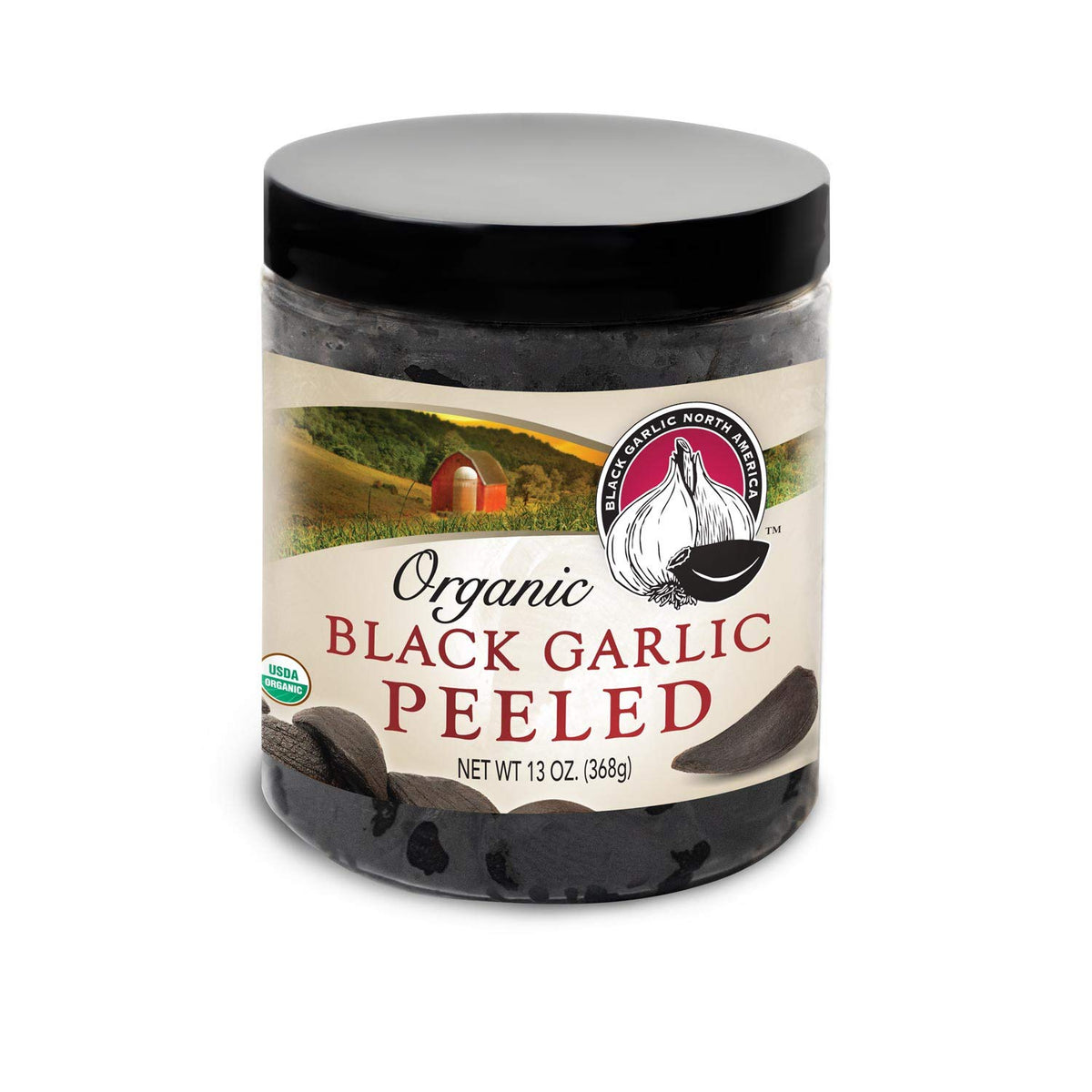 Black Garlic North America Organic Peeled Black Garlic Cloves - 13oz