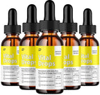 Indelo Vital Drops Advanced Formula Liquid Supplement - 5 Pack