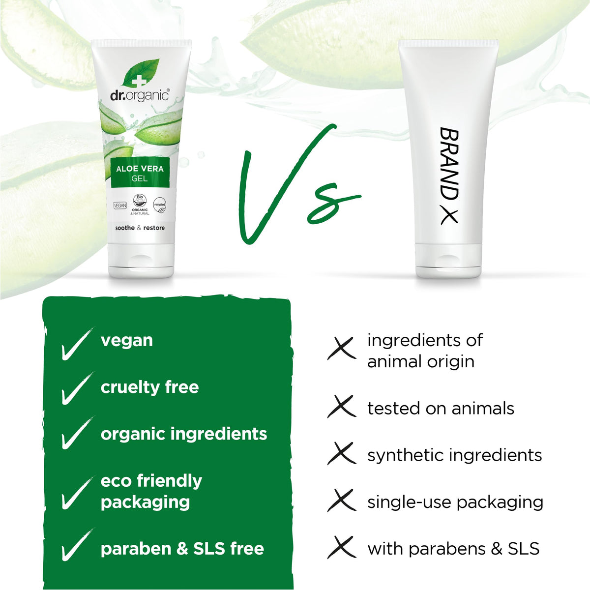 Dr. Organic Aloe Vera Gel - 200ml - image 3