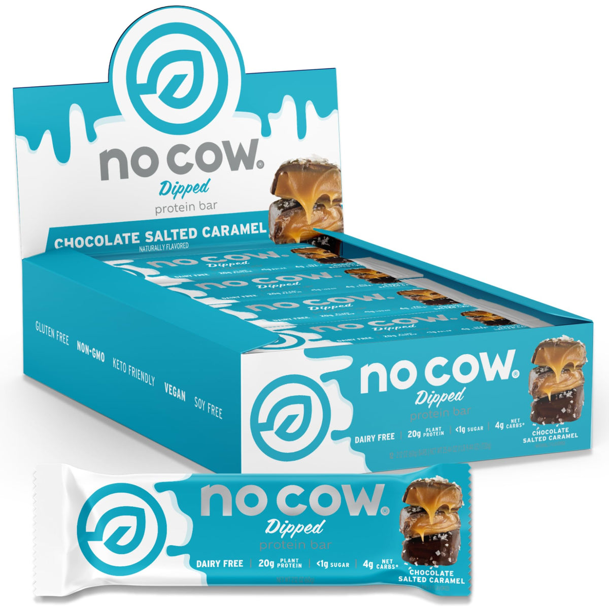 No Cow Vegan Protein Bars, Best Sellers, Upgraded
