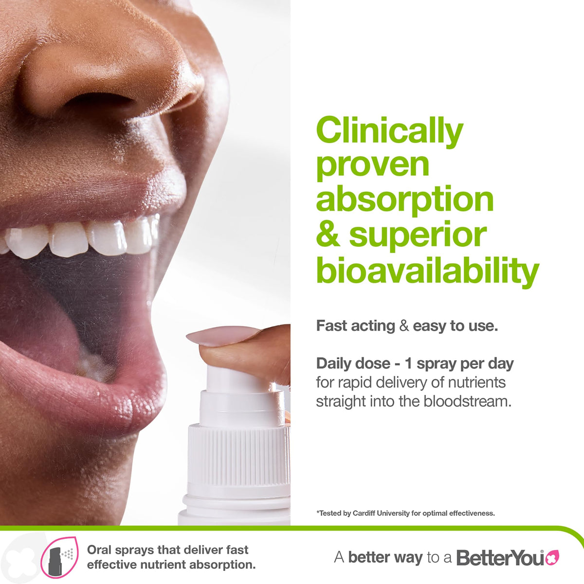 BetterYou D3000 Vitamin D Oral Spray - 100 Sprays - image 5