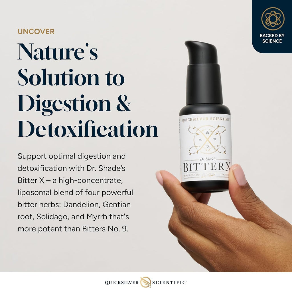 Quicksilver Scientific Dr. Shade's BitterX Gentian Root - 50ml - image 3