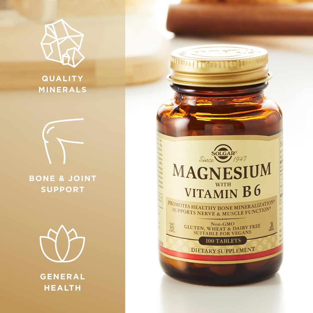 Solgar Magnesium - 100 Tablets - image 4