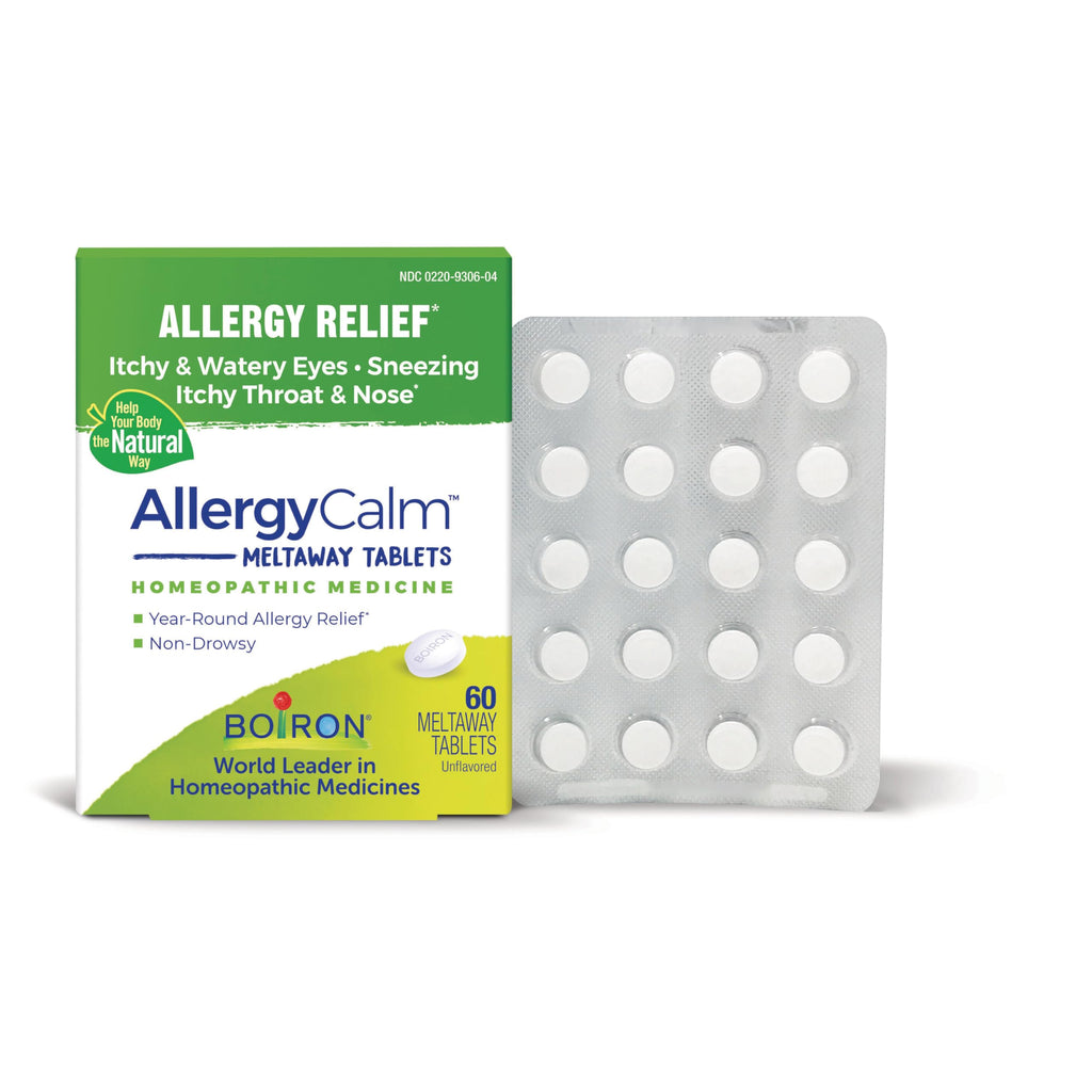 Boiron AllergyCalm Tablets for Relief from Allergy and Hay Fever