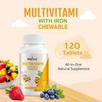 Heivy Children's Multivitamin Chewable - 120 Tablets - image 4