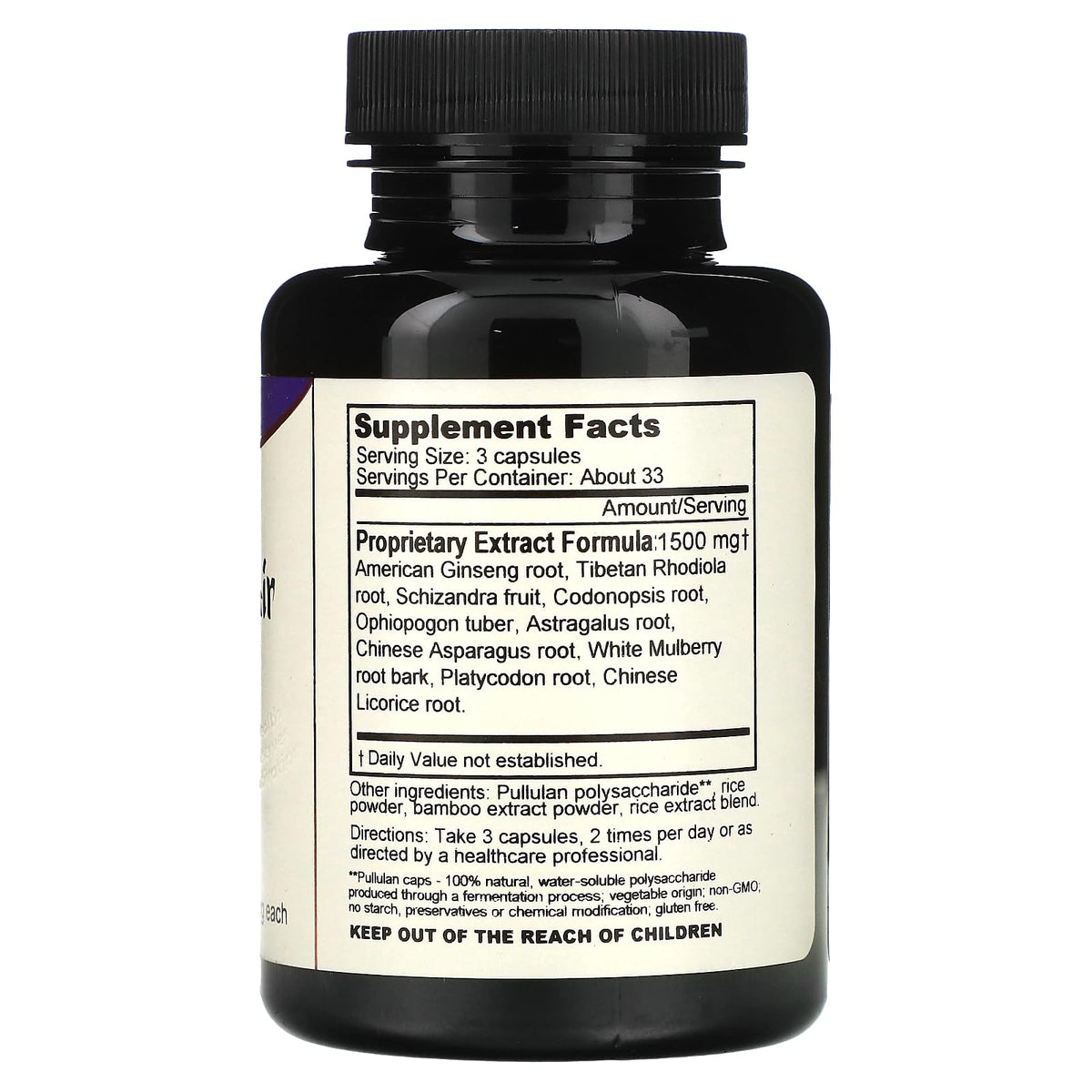 Dragon Herbs Golden Air Respiratory Support - 100 Vegetarian Capsules - image 2