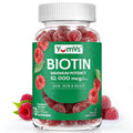 YUM-V'S Biotin Gummies 10,000 mcg for Hair, Skin & Nails - 70 Count