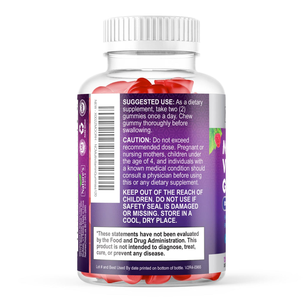 Nature's Choice Multivitamin Gummies 14-in-1 Formula - 120 Gummies - image 8