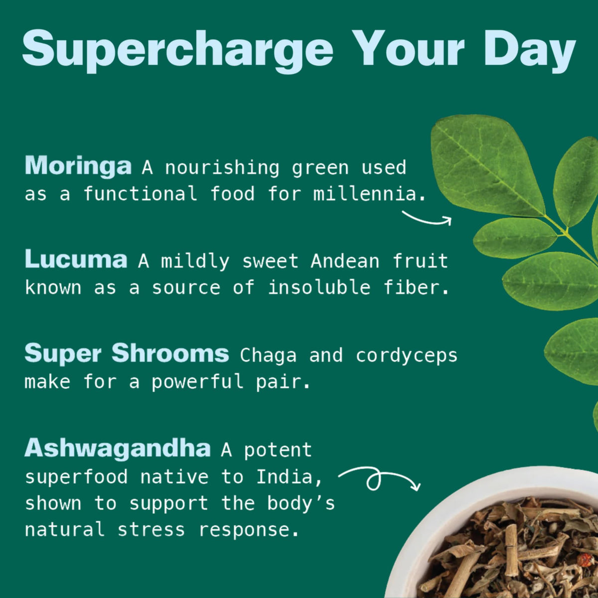 Kuli Kuli Organic Moringa Greens Smoothie Mix