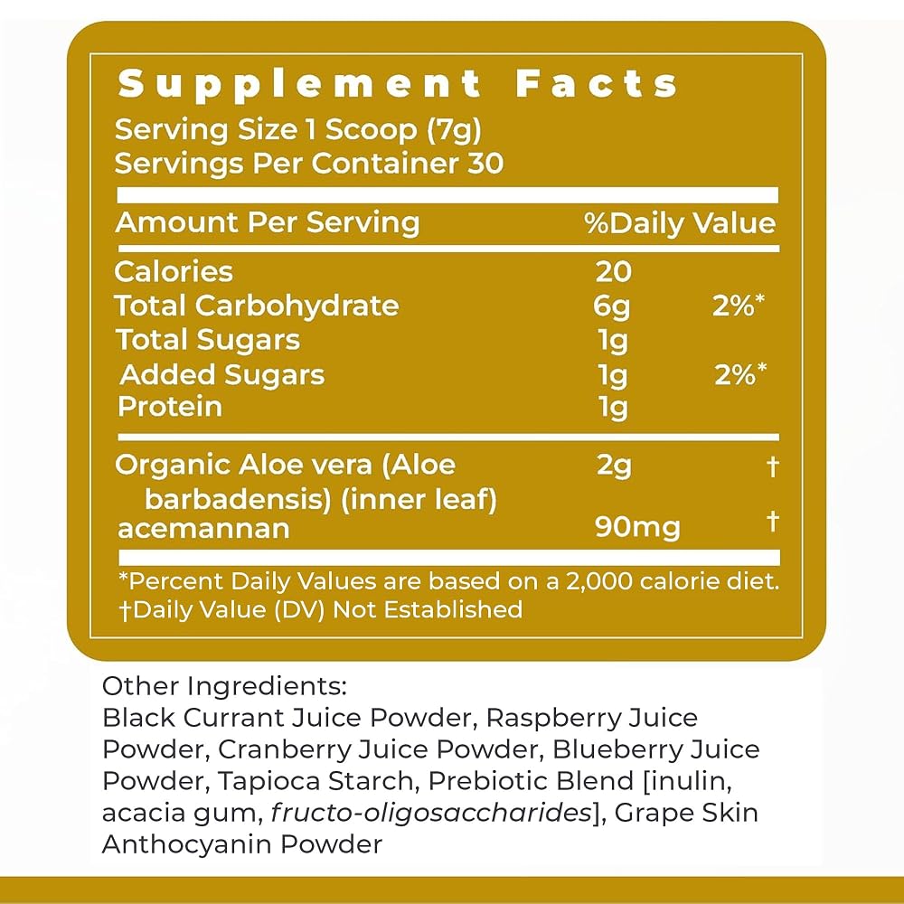 Premier Research Labs Aloe Vera Powder Mixed Berry - 7.4 Oz - image 6
