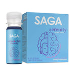 SAGA Serenity Kava Shots with 4-Mushroom Blend - 6 Pack