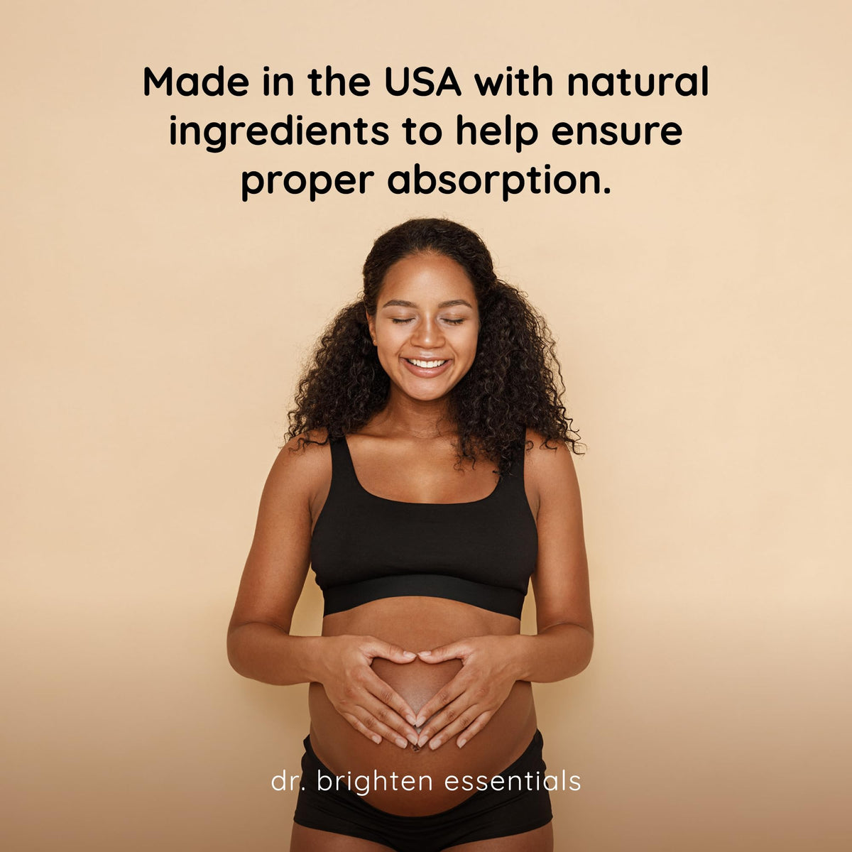Dr. Brighten Prenatal Plus Women's Multivitamin - 180 Capsules - image 5