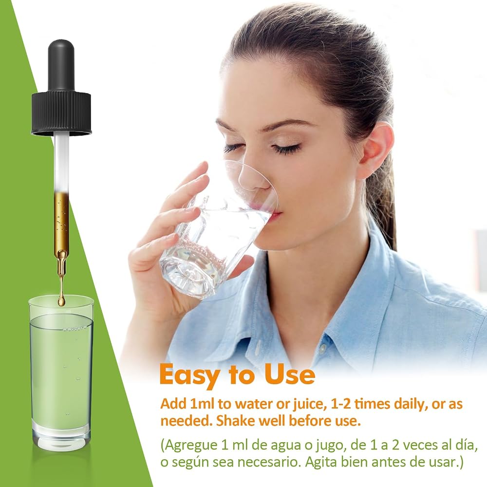 Nurbetoxa Mugwort Herb Extract Drops Digestive Support - 2 Fl Oz - image 5