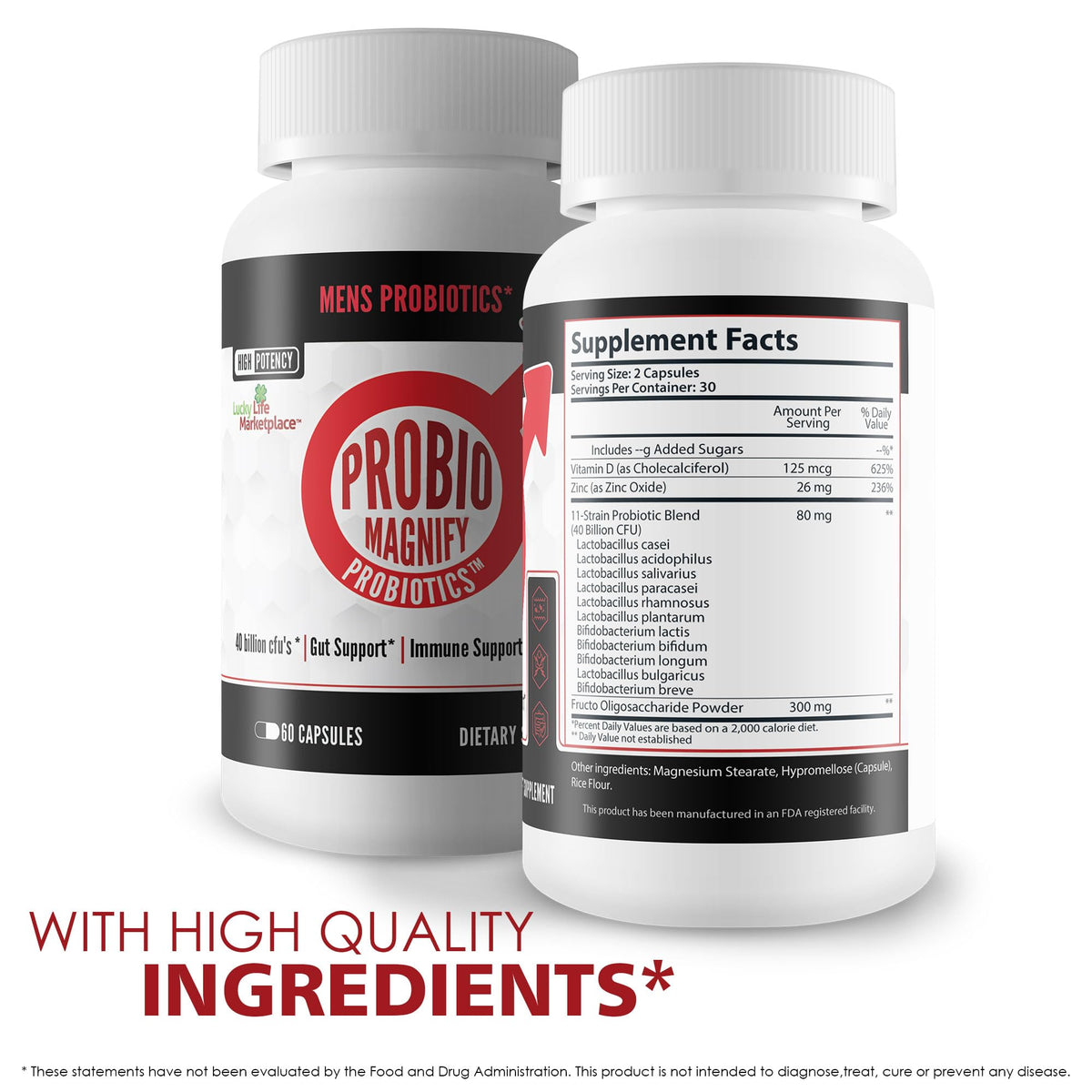 Generic Pro Bio Magnify Probiotics for Men - 40 Billion CFU - 1 Count - image 6
