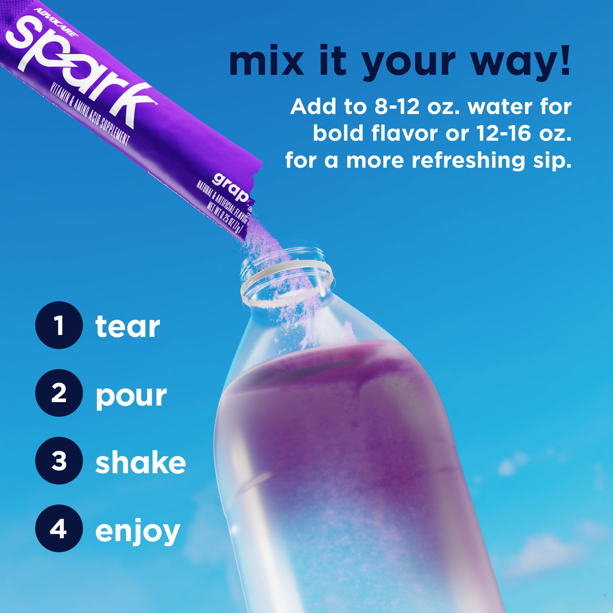 AdvoCare Spark Energy & Focus Drink Mix, Sunrise Grapefruit