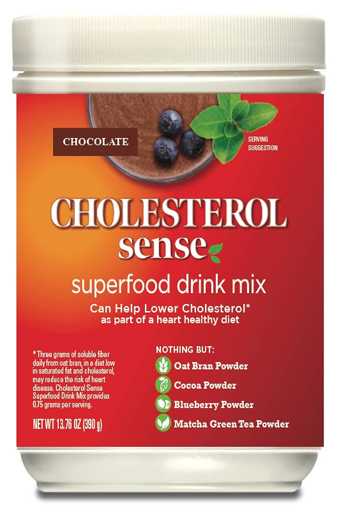 Cholesterol Sense Superfood Drink Mix Chocolate - 13.7 oz