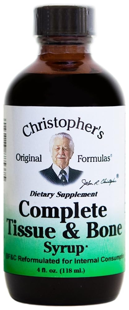 Christopher's Original Formulas Complete Tissue and Bone Syrup - 4 oz