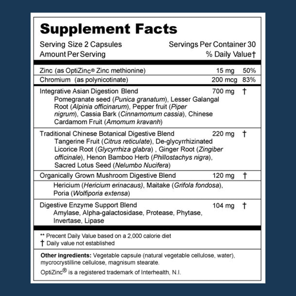 Advanced Bionutritionals Integrative Digestive Formula Ginger - 60 Tablets - image 3