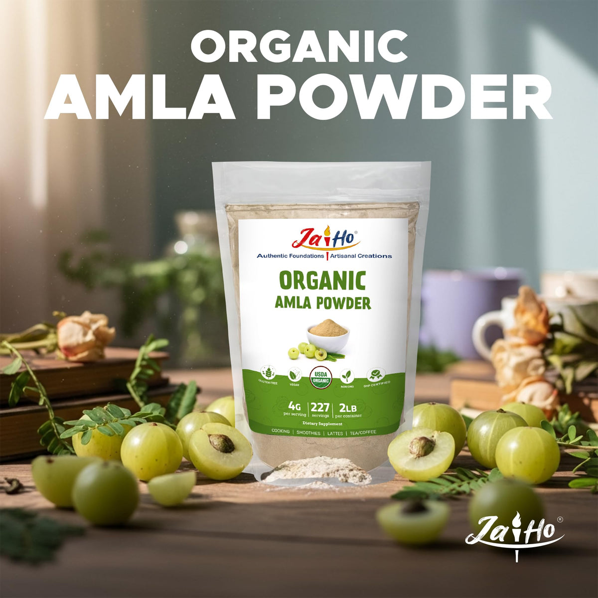 Jai Ho USDA Organic Amla Berry Powder - 2 lb - image 6