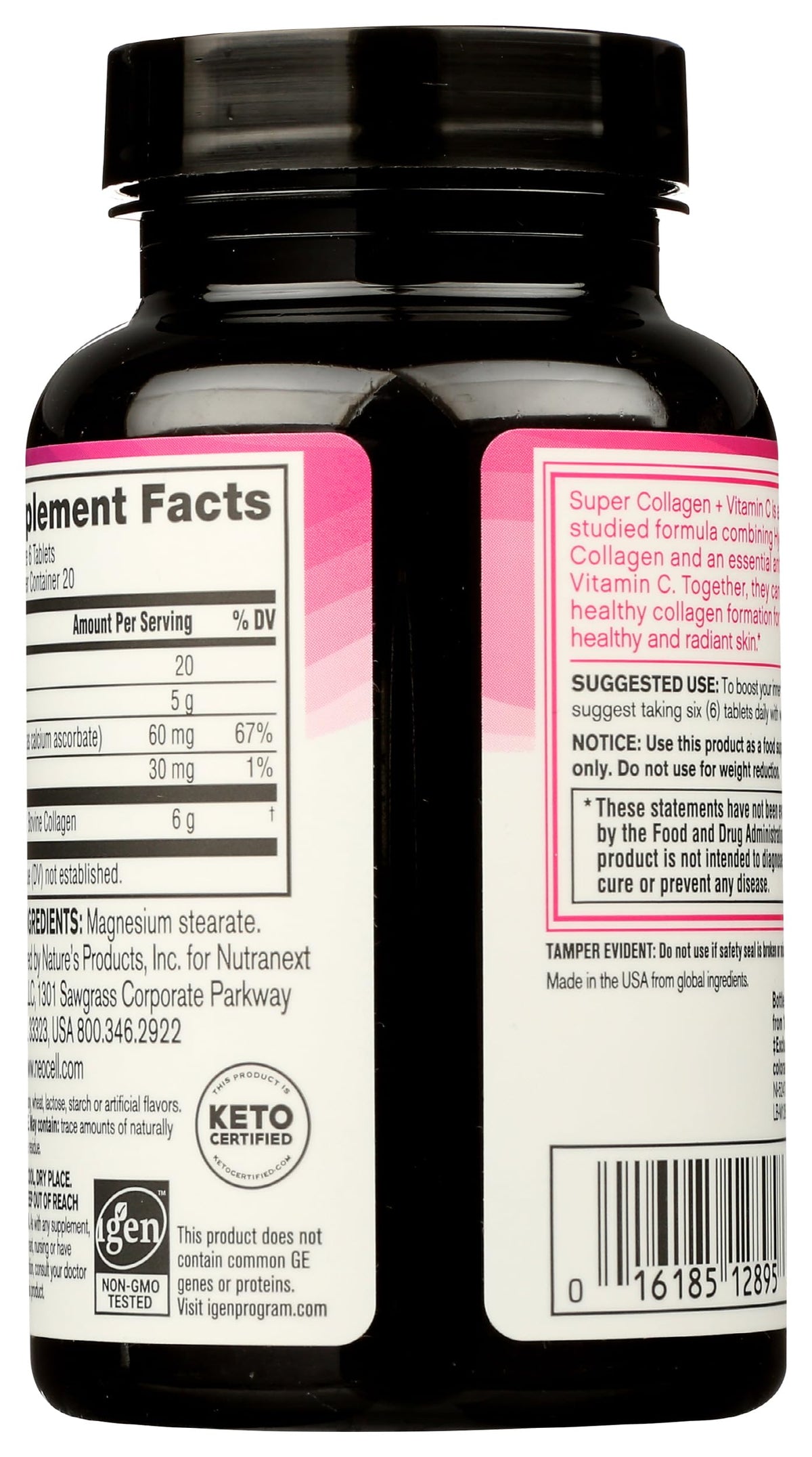 NeoCell Super Collagen Type 1 and 3 plus Vitamin C - 120 Tablets - image 2