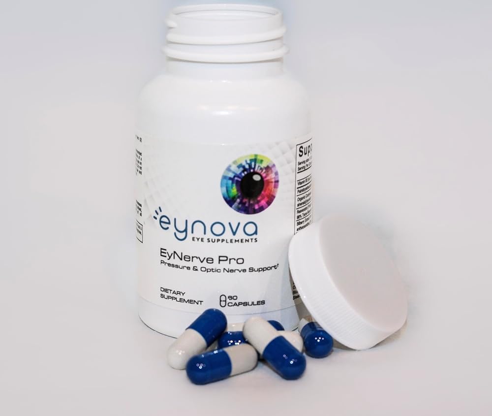 Eynova Eye Supplements EyNerve Pro Optic Nerve Support - 60 Capsules - image 6