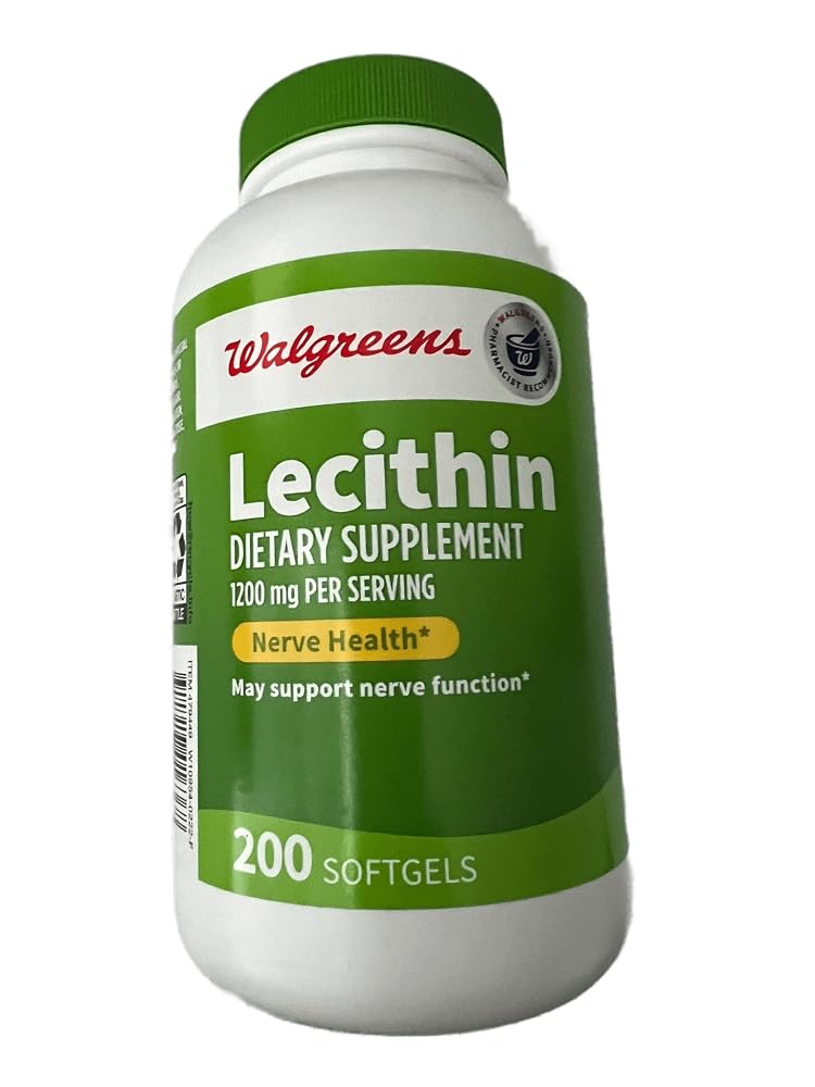 Walgreens Lecithin 1200mg Softgels - 200 Count