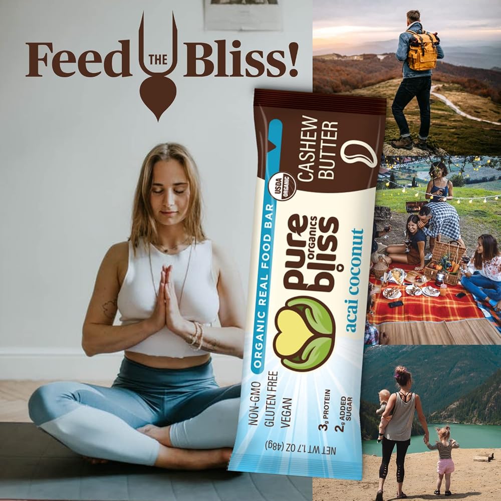 Pure Bliss Organics Acai Coconut Real Food Bar - 12 Pack - image 7